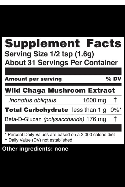 CHAGA MUSHROOM